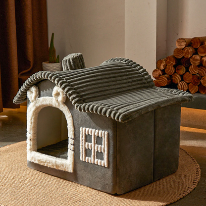 Cuccia casa per gatti - Dolce comfort in un design accogliente